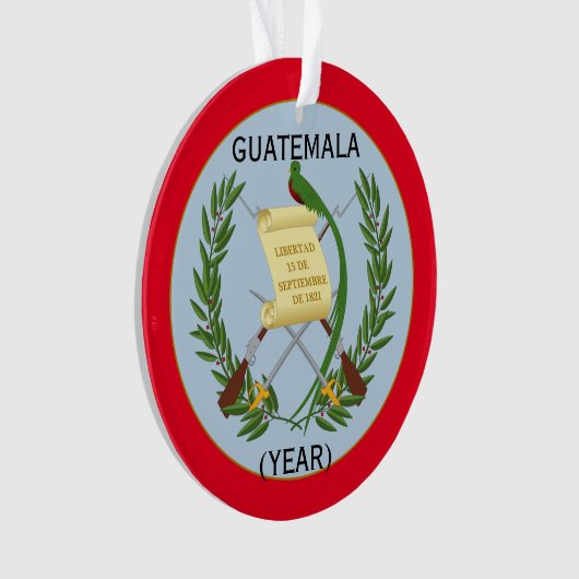 Guatemala Vacation Acrylornament Ornament (voorkant)