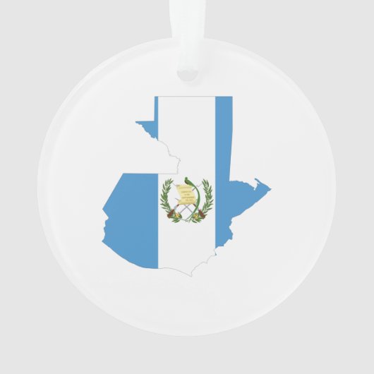 Guatemala Vacation Acrylornament Ornament (achterkant)