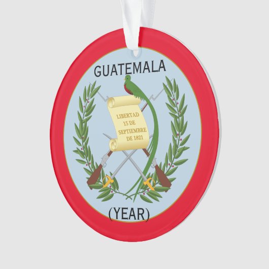 Guatemala Vacation Acrylornament Ornament (voorkant)