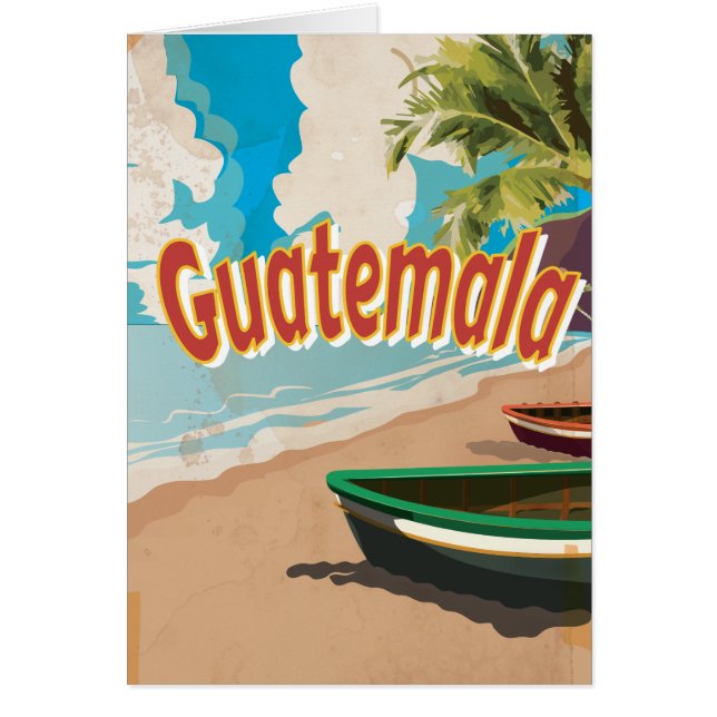 Guatemala  vakantie-Poster (Voorkant)