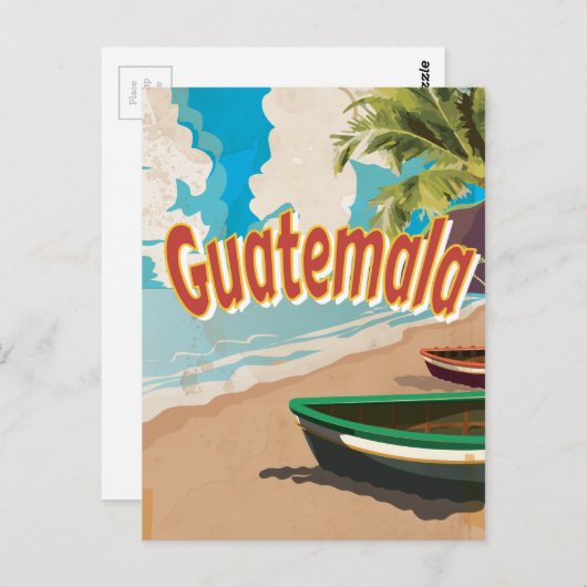 Guatemala  vakantie-Poster Briefkaart (Voorkant / Achterkant)