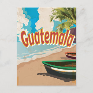 Guatemala vakantie-Poster Briefkaart