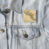 Guatemala Vierkante Button 5,1 Cm (In situ)