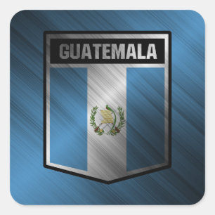 Guatemala Vierkante Sticker