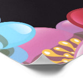 Guatemala Vintage-autoreisposter Poster (Hoek)