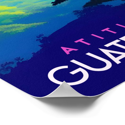 Guatemala vintage-poster poster (Hoek)