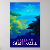 Guatemala vintage-poster poster (Voorkant)