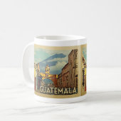Guatemala Vintage Travel Koffiemok (Voorkant links)
