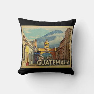 Guatemala Vintage Travel Kussen