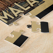 Guatemala Vintage Travel Legpuzzel (Zijkant)