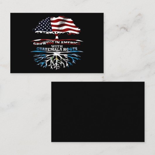 Guatemala Visitekaartje (Voorkant / Achterkant)