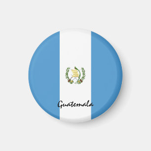 Guatemala vlag & Amerika - reizen/sportfans Magneet