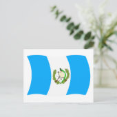 Guatemala Vlag Ansichtkaart Briefkaart (Staand voorkant)