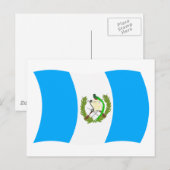 Guatemala Vlag Ansichtkaart Briefkaart (Voorkant / Achterkant)