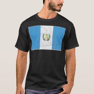 Guatemala Vlag bij Guatemalteekse staatsburger T-shirt