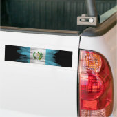 Guatemala vlag borstelslag, nationale vlag bumpersticker (Op Truck)