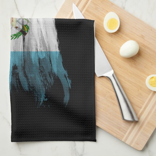 Guatemala vlag borstelslag, nationale vlag theedoek (Quarter Fold)