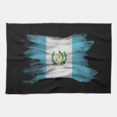 Guatemala vlag borstelslag, nationale vlag theedoek (Horizontaal)