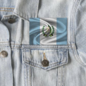 Guatemala Vlag Button (Insitu)