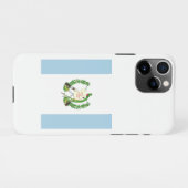 Guatemala-vlag Emblem iPhone Hoesje (Achterkant horizontaal)