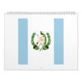 Guatemala-vlag Emblem Kalender (Hoes)