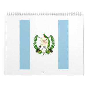 Guatemala-vlag Emblem Kalender