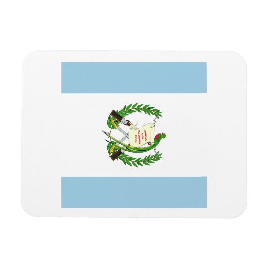 Guatemala-vlag Emblem Magneet (Horizontaal)