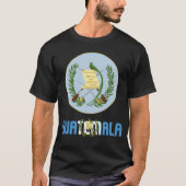 Guatemala - vlag en wapenschild patriottisch t-shirt (Voorkant)
