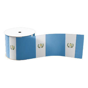 Guatemala Vlag & Guatemala reizen, vakantie/sport Grosgrain Lint
