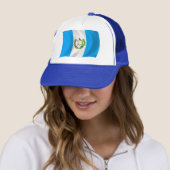 Guatemala Vlag Hoed Trucker Pet (In situ)