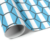 Guatemala-vlag Honeycomb Wrapping Paper Cadeaupapier (Rol Hoek)