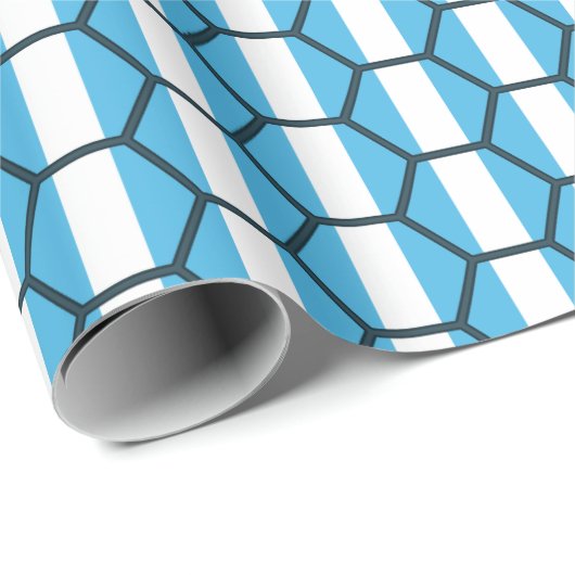 Guatemala-vlag Honeycomb Wrapping Paper Cadeaupapier (Rol Hoek)