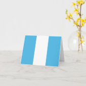 Guatemala Vlag Notitiekaart (Gele Bloem)
