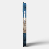 Guatemala Vlag op de Oude Hout Grain Case-Mate iPhone Case (Achterkant / Links)