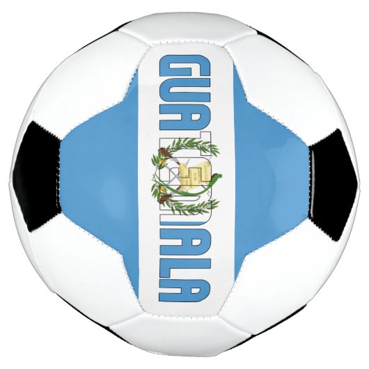 Guatemala Vlag Patriotic  Voetbal (Gedraaid)