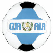 Guatemala Vlag Patriotic Voetbal (Voorkant)