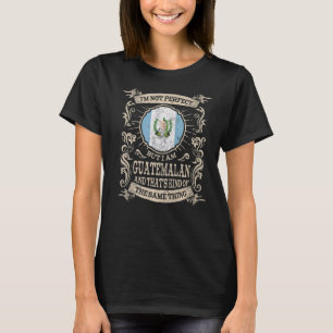 Guatemala Vlag Rond Guatemalteekse Mannen en vrouw T-shirt