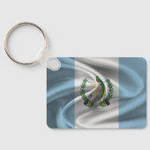 Guatemala Vlag Sleutelhanger (Achterkant)