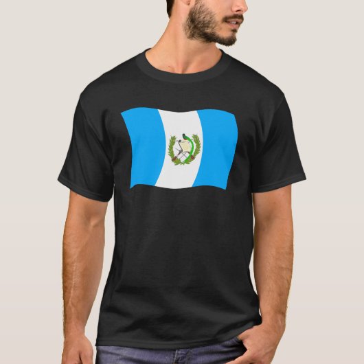 Guatemala Vlag T-shirt (Voorkant)