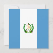 Guatemala Vlag Uitnodiging (Voorkant)