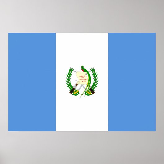 Guatemala, vlag van Grenada Poster (Voorkant)