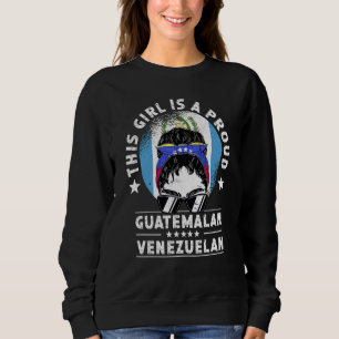 Guatemala Vlag Venezuela Volwassen Vrouwen Meisje Trui