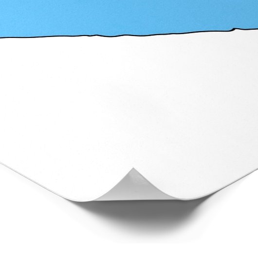 guatemala vlag : vorm silhouet symbool poster (Hoek)