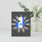 Guatemala Vlaggenkaart 2.0 Briefkaart (Staand voorkant)