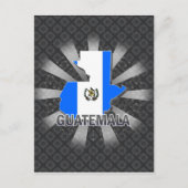 Guatemala Vlaggenkaart 2.0 Briefkaart (Voorkant)