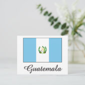 Guatemala-vlaggenontwerp Briefkaart (Staand voorkant)