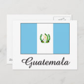Guatemala-vlaggenontwerp Briefkaart (Voorkant / Achterkant)