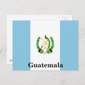  Guatemala Vlagreizen Toerisme Briefkaart (Voorkant / Achterkant)