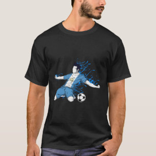 Guatemala Voetbal Guatemalteekse Nationale Vlaggen T-shirt
