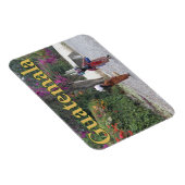 Guatemala Vrouwen, Vrouw, Bloemen, Traditionele Ju Magneet (Rechterzijde)